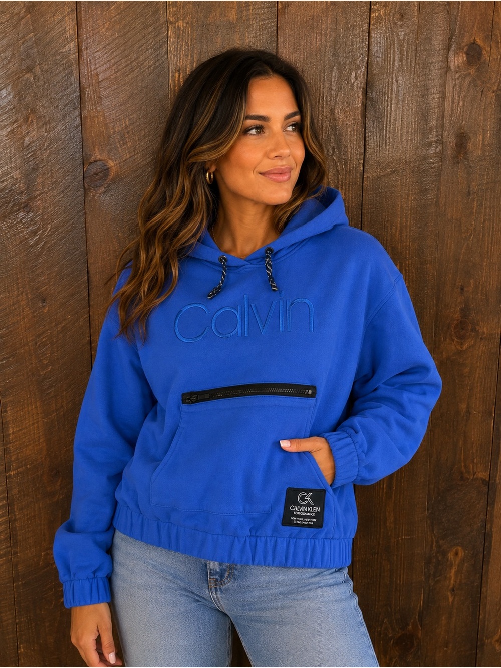 Calvin Klein Royal Blue Hoodie